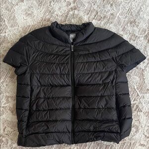 Martha Stewart Black Puffer Vest